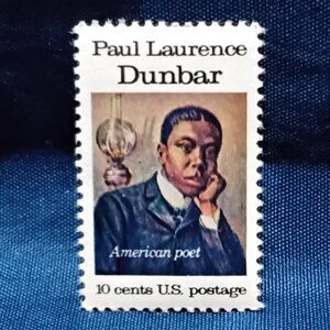Uncirculated USA 1975 Paul Lawrence Dunbar: American Poet 10 Cent Stamp!!
